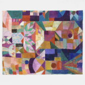 Castle Garden, Paul Klee Fleecedecke (Vorderseite (Horizontal))