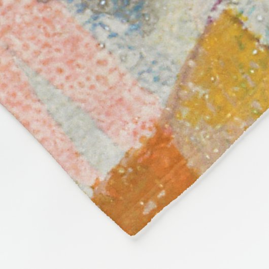 Castle Garden, Paul Klee Fleecedecke (Ecke)