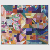 Castle Garden, Paul Klee Geschenkpapier (Flach)