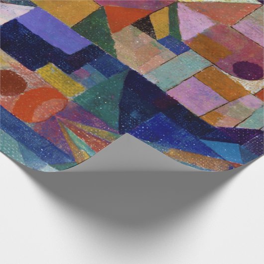 Castle Garden, Paul Klee Geschenkpapier (Ecke)