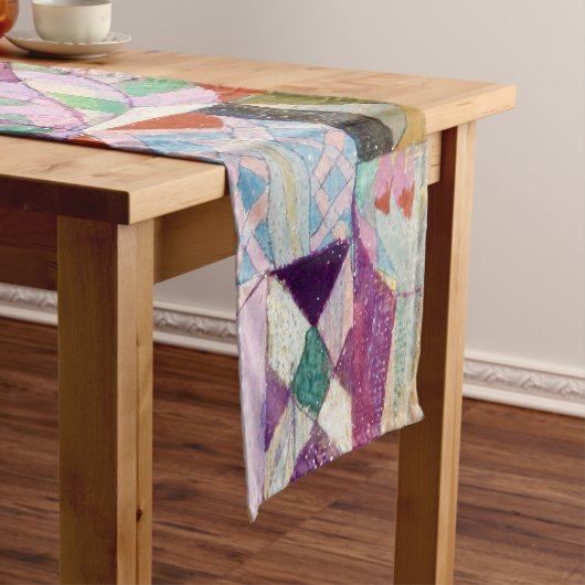 Castle Garden, Paul Klee Kurzer Tischläufer (Beispiel)