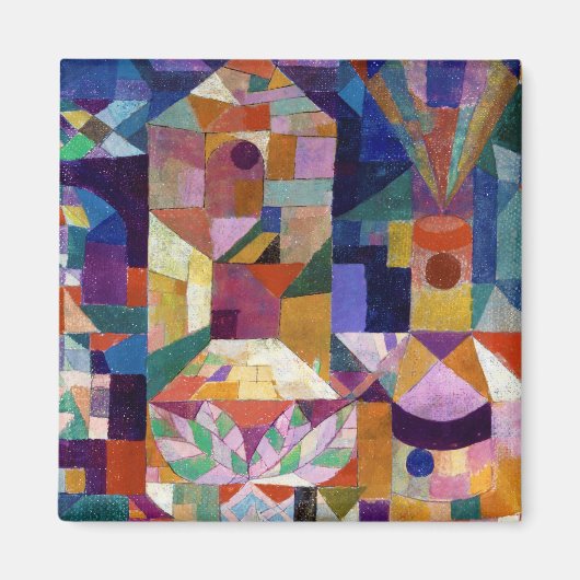 Castle Garden, Paul Klee Magnet (Vorne)