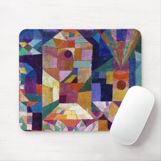 Castle Garden, Paul Klee Mousepad (Mit Mouse)