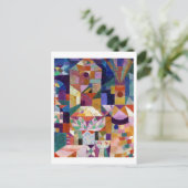 Castle Garden, Paul Klee Postkarte (Stehend Vorderseite)