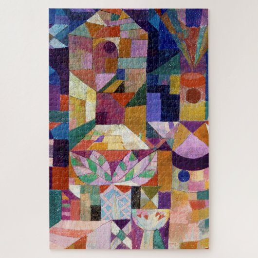 Castle Garden, Paul Klee Puzzle (Vertikal)