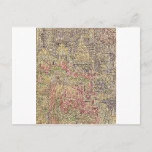 Castle Garden von Paul Klee Postkarte