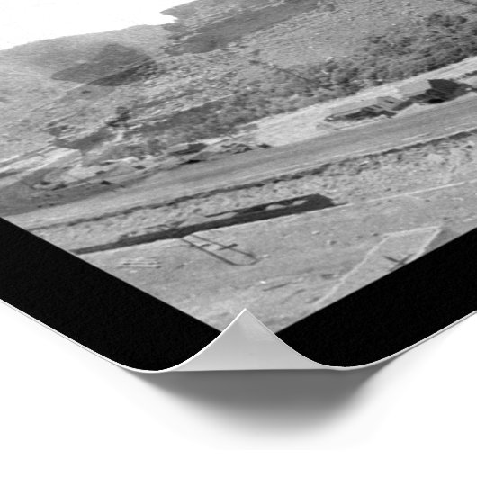 Castle Gate Utah Mining Foto 1913 Poster (Ecke)