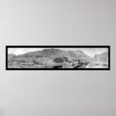 Castle Gate Utah Mining Foto 1913 Poster (Vorne)