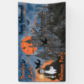 Castle Halloween-Banner Banner (Vertikal)