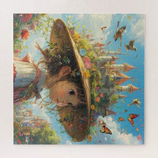 Castle Hat Puzzle (Horizontal)