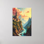 Castle Haven Leinwanddruck (Vorderseite)