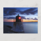 Castle Hill Lighthouse Newport Rhode Island Postkarte (Vorderseite)