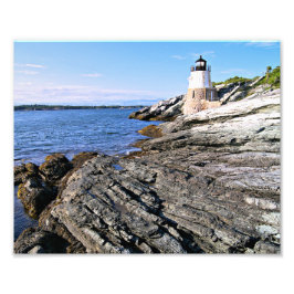 Castle Hill Lighthouse, Rhode Island Fotodruck