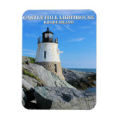Castle Hill Lighthouse, Rhode Island Magnet (Vertikal)