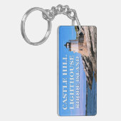 Castle Hill Lighthouse, Rhode Island Schlüsselanhänger (Vorderseite links)