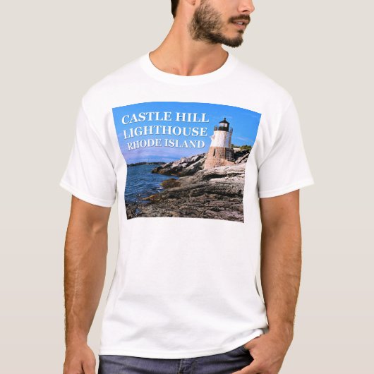 Castle Hill Lighthouse, Rhode Island T-Shirt (Vorderseite)