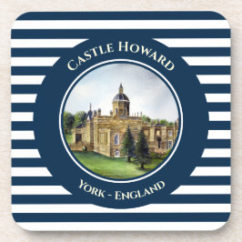 Castle Howard York England Aquarellmalerei Getränkeuntersetzer