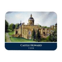 Castle Howard York England Aquarellmalerei