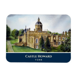 Castle Howard York England Aquarellmalerei Magnet