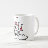 Castle in Clouds Mug Kaffeetasse (VorderseiteRechts)