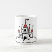 Castle in Clouds Mug Kaffeetasse (Mittel)