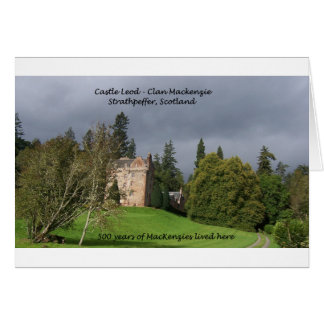 CASTLE LEOD - Schottland MacKenzie Clan