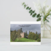 CASTLE LEOD - Schottland MacKenzie Clan Postkarte (Stehend Vorderseite)