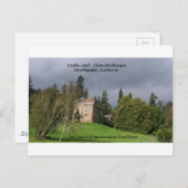 CASTLE LEOD - Schottland MacKenzie Clan Postkarte (Vorne/Hinten)