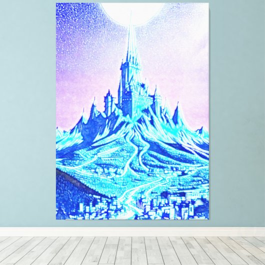 Castle Maelstrom Leinwanddruck (Insitu (Holzboden))