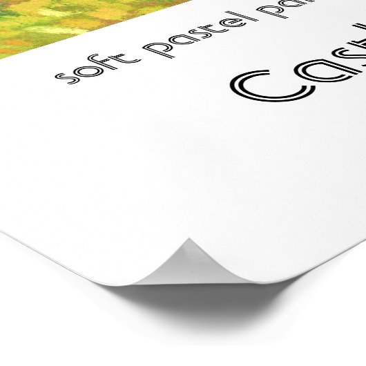 Castle Meadows, Abergavenny Print oder Poster (Ecke)