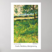 Castle Meadows, Abergavenny Print oder Poster (Vorne)