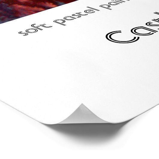 Castle Meadows, Abergavenny Print oder Poster (Ecke)