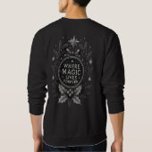 Castle of Christmas Magic Sweatshirt (Rückseite)