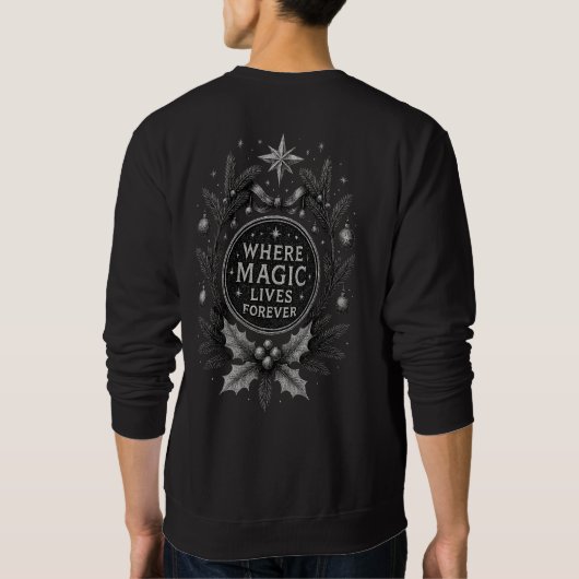 Castle of Christmas Magic Sweatshirt (Rückseite)