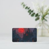Castle of the Vampire's Blood Bookmark Visitenkarte (Stehend Vorderseite)