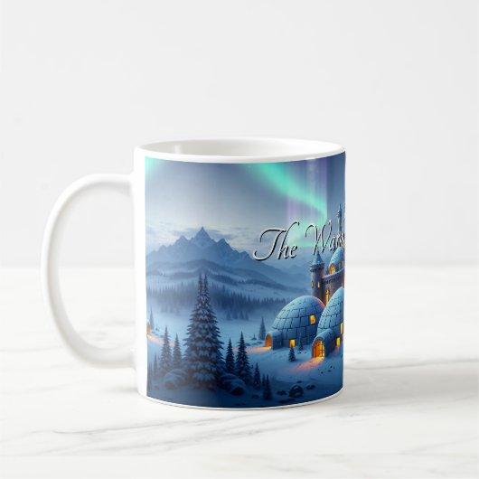 Castle of Winter Hearth Kaffeetasse (Links)