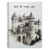 Castle Owl Be Seeing You Notizblock (Vorderseite)