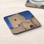 Castle Pedraza, Castilla Leon, Spanien 2 Untersetzer (Linke Seite)