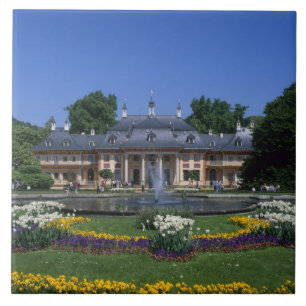 Castle Pillnitz, Dresden, Sachsen, Deutschland Fliese