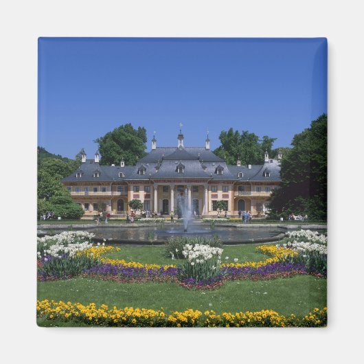 Castle Pillnitz, Dresden, Sachsen, Deutschland Magnet (Vorne)