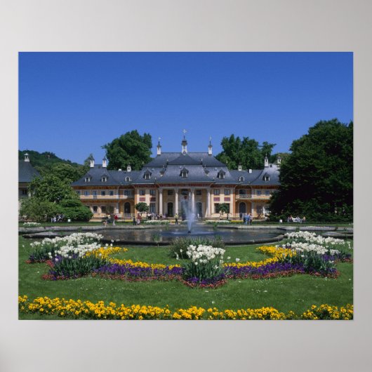 Castle Pillnitz, Dresden, Saxony, Germany Poster (Vorne)
