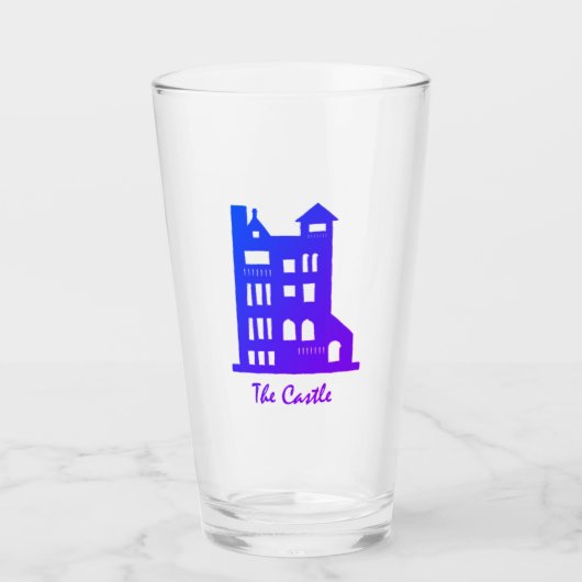 Castle Pint Glass Glas (Vorderseite)