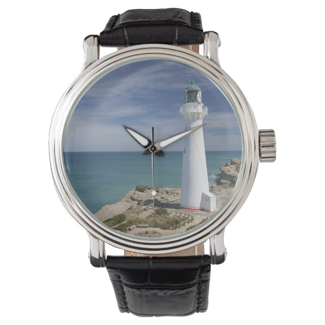 Castle Point Lighthouse, Castlepoint, Wairarapa, Armbanduhr (Vorderseite)