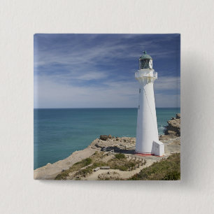 Castle Point Lighthouse, Castlepoint, Wairarapa, Button