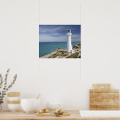 Castle Point Lighthouse, Castlepoint, Wairarapa, Poster (Küche)