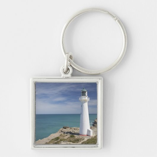 Castle Point Lighthouse, Castlepoint, Wairarapa, Schlüsselanhänger (Vorne)