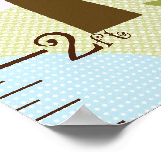 Castle/Princess Dreams Growth Chart Behielt auf 8x Poster (Ecke)