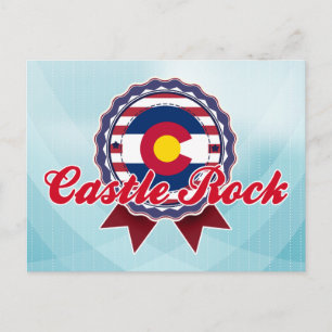 Castle Rock, CO Postkarte