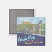 Castle Rock, Colorado Magnet (Vorderseite/Rückseite)