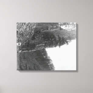 Castle Rock zwischen Hill City und Rockerville Leinwanddruck